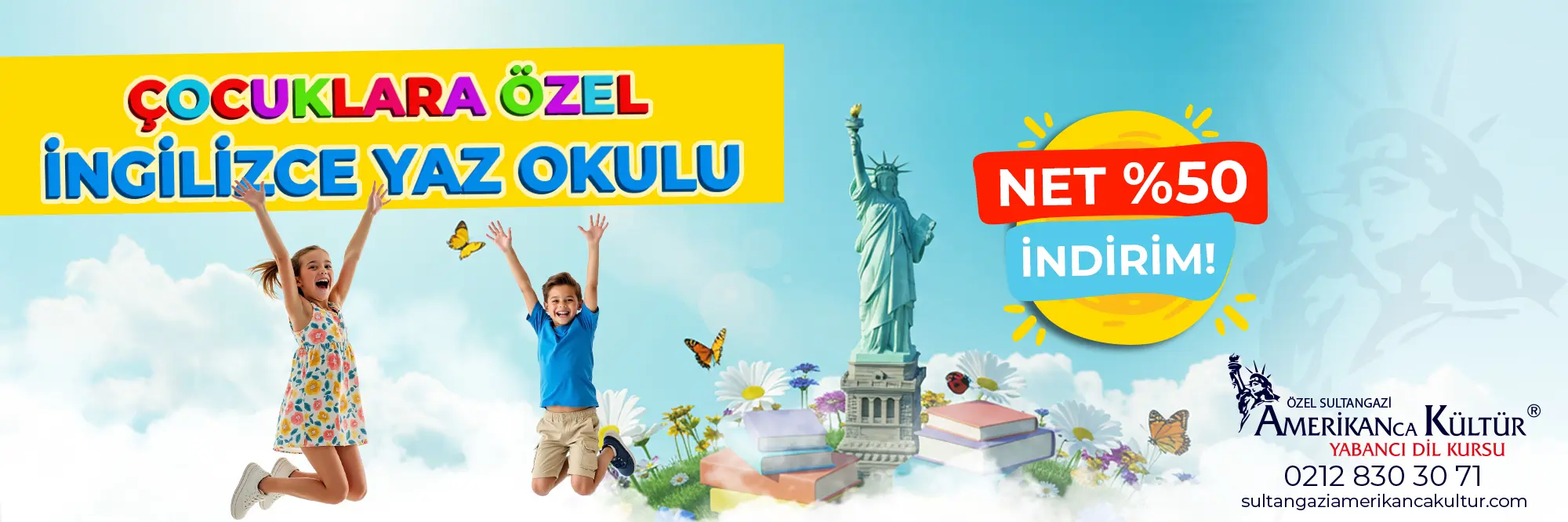 Çocuklara Özel İngilizce Yaz Okulu